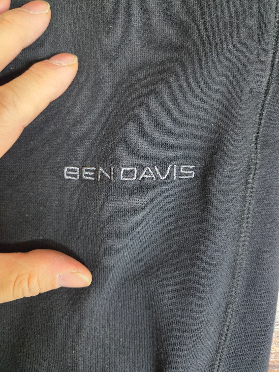 벤데이비스 자수로고 슬림 조거 스웻팬츠 L 상품이미지4