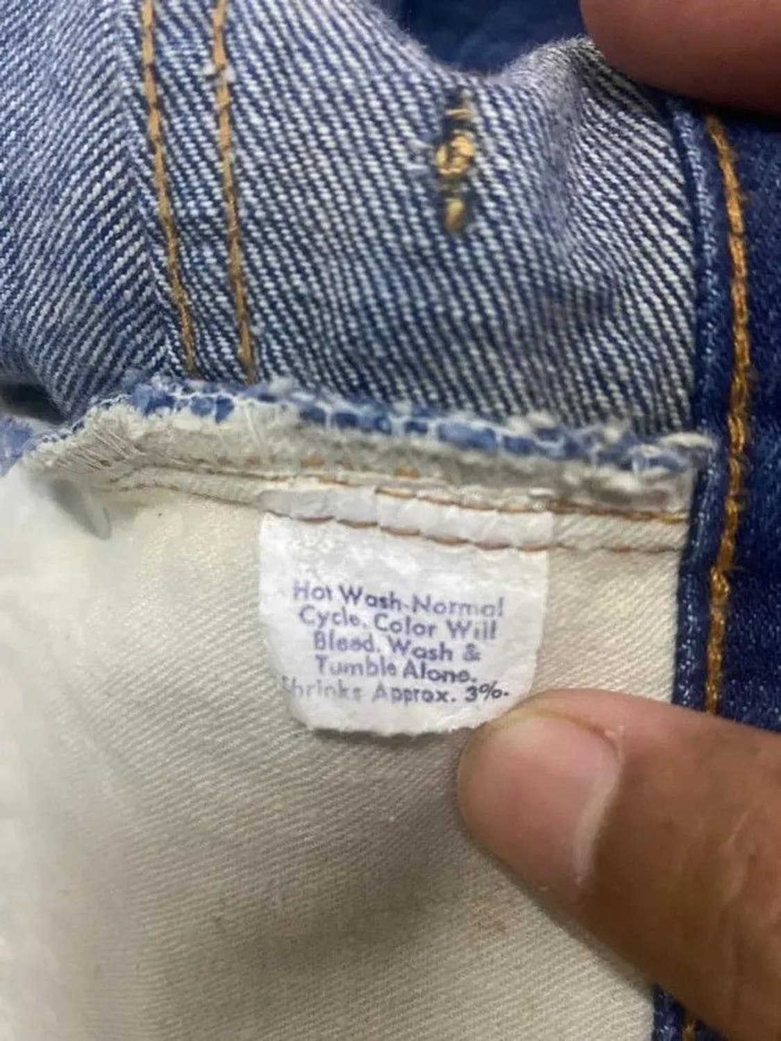 1970s Levi’s 517 Denim 66 Single 상품이미지10