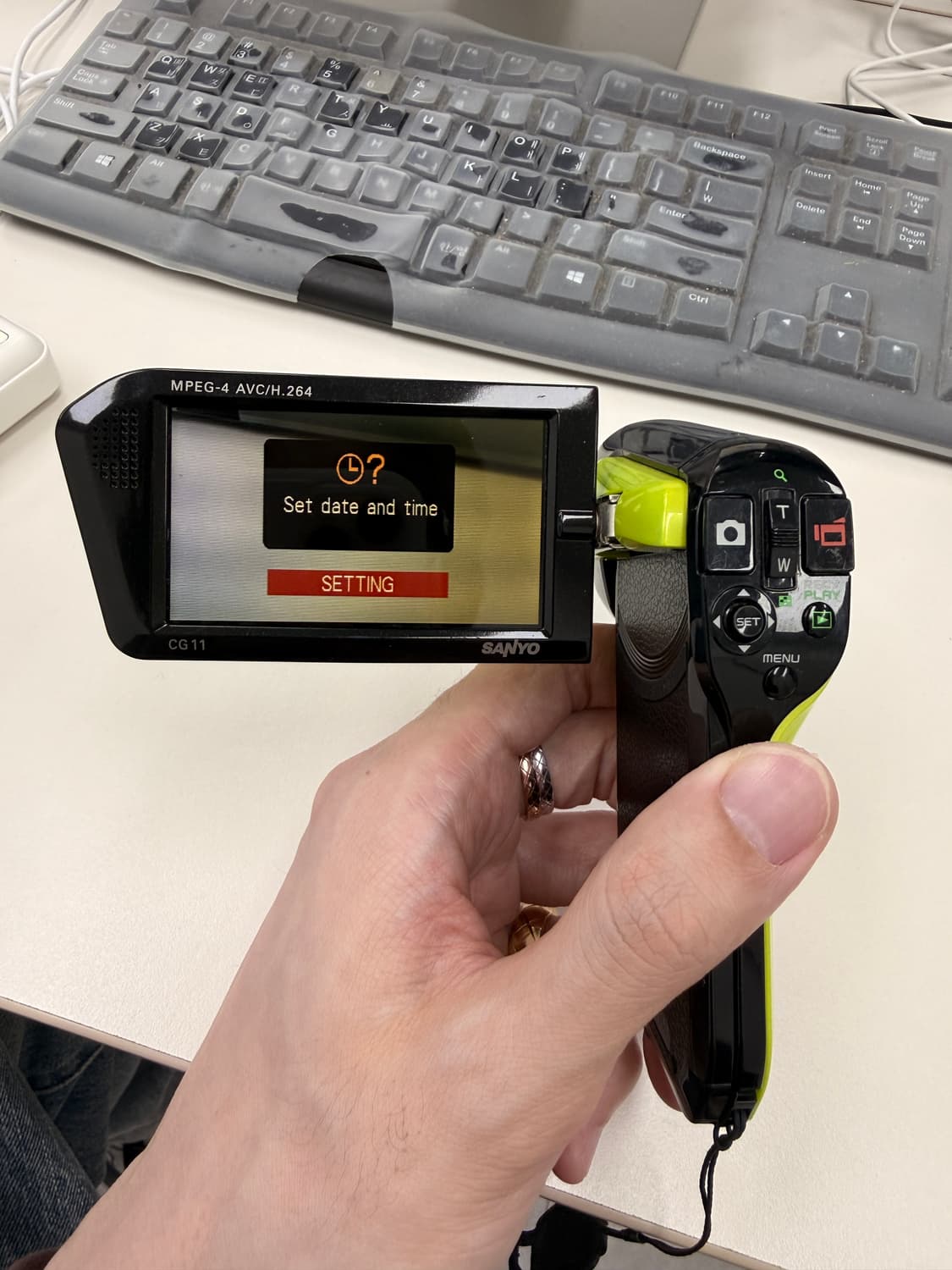 [민지 디카] 산요 작티 CG11 빈티지 캠코더 상품이미지3