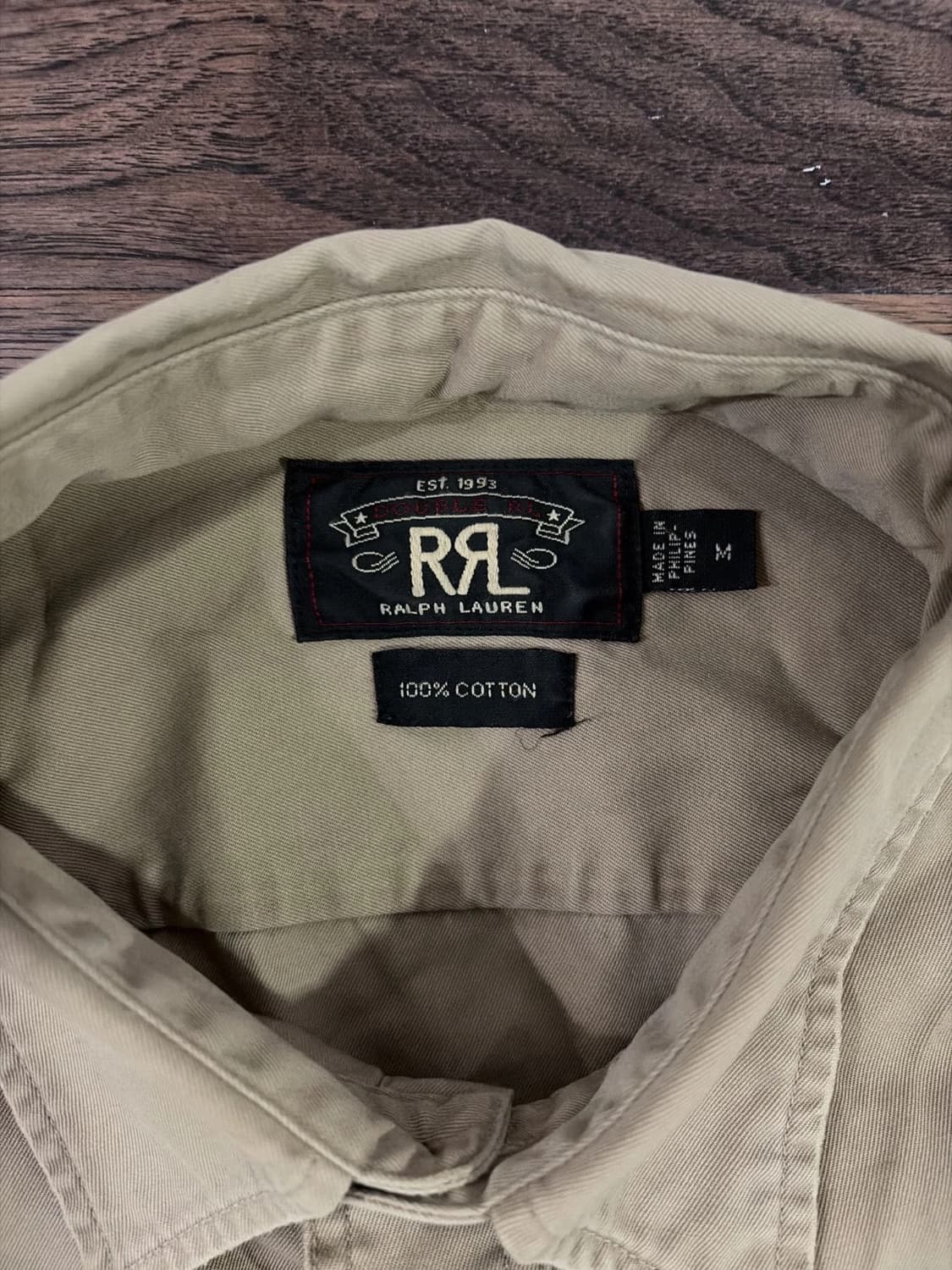 RRL 더블알엘 트윌 워크셔츠 상품이미지3