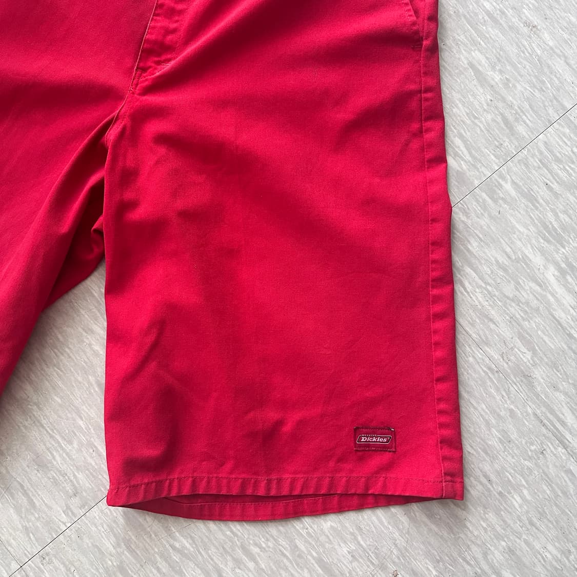 90년대 Dickies 디키즈 레드 반바지 버뮤다 팬츠 상품이미지2