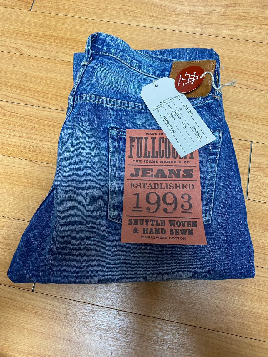 풀카운트 1341-0105 다트포드 36사이즈 상품이미지1