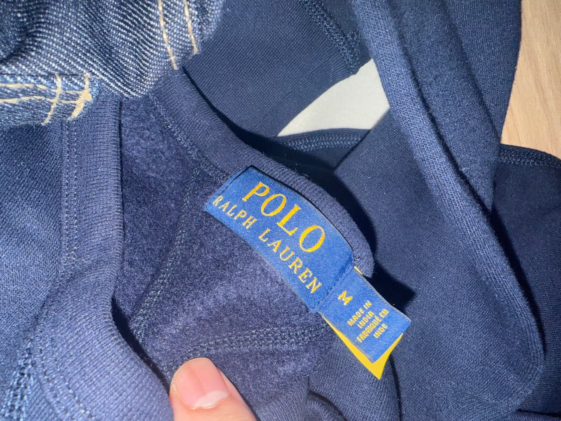 폴로 네이비 맨투맨 상품이미지1