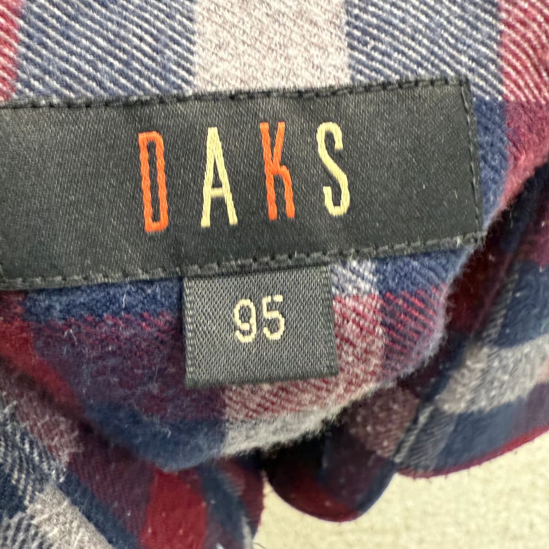 [95] 닥스 체크패턴 셔츠 0106T1 상품이미지3