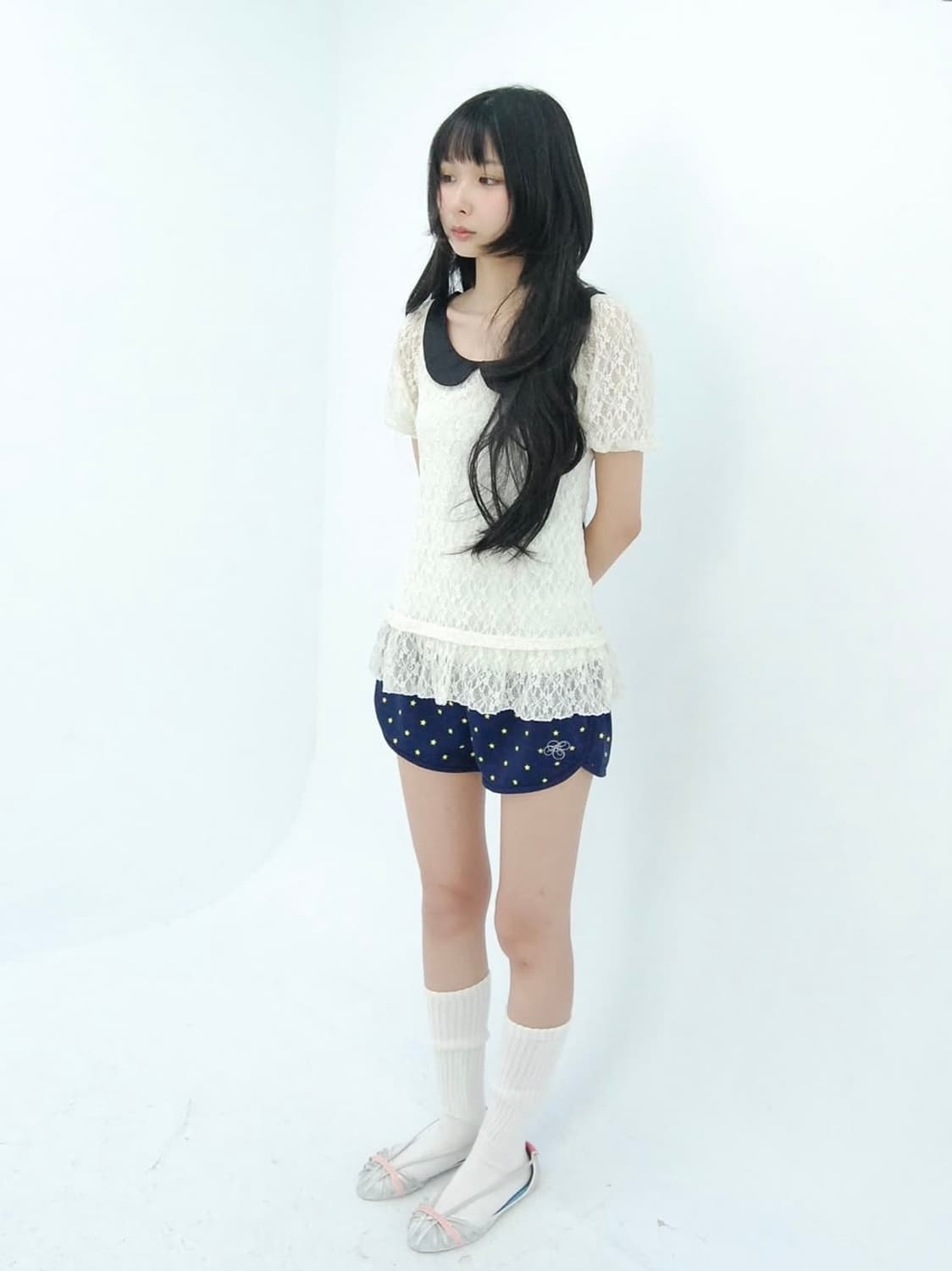 빈티지 레이스 블라우스 상품이미지1