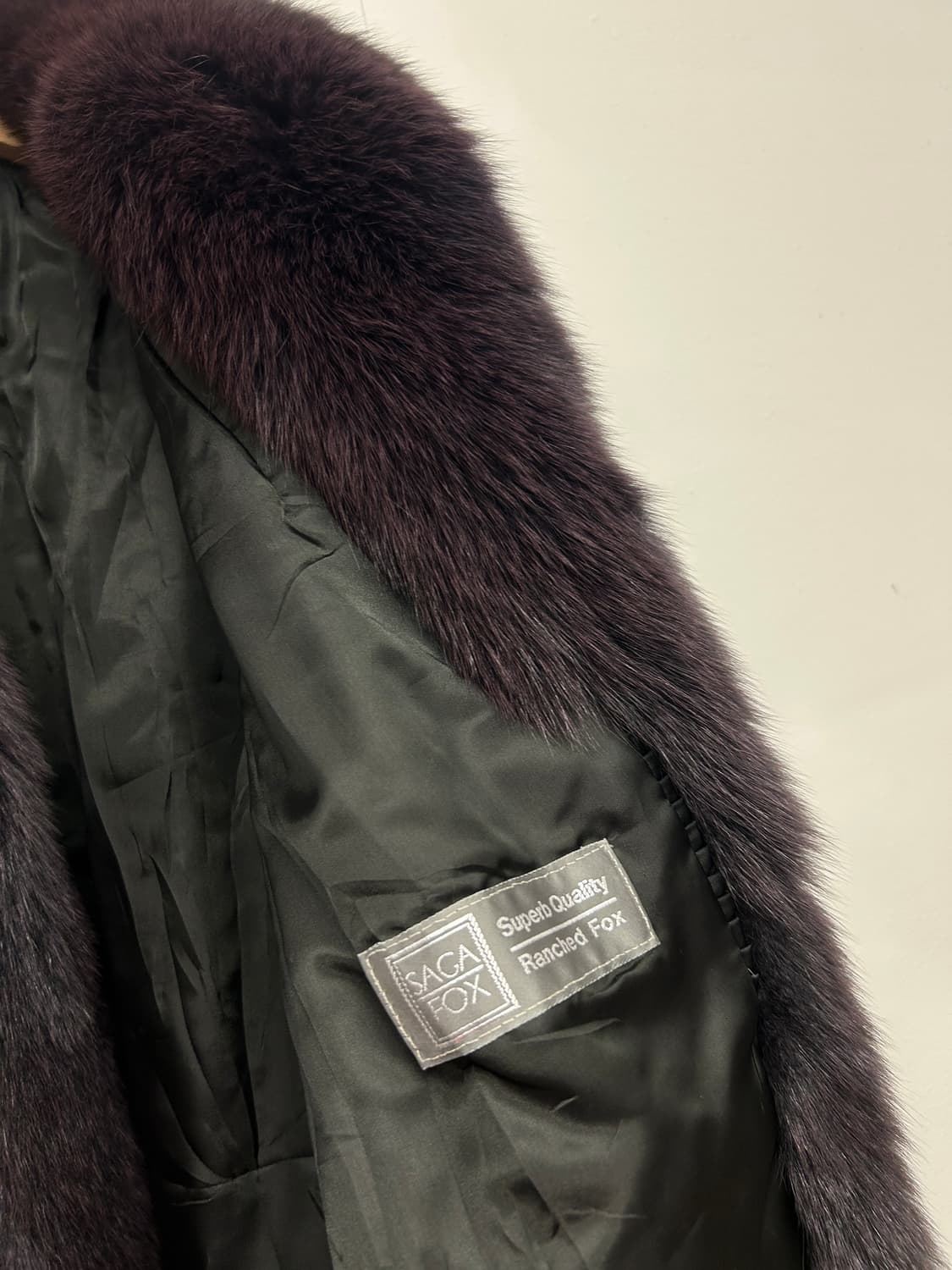 MACK GARRY 리얼 폭스 퍼코트 (사가폭스) 상품이미지4