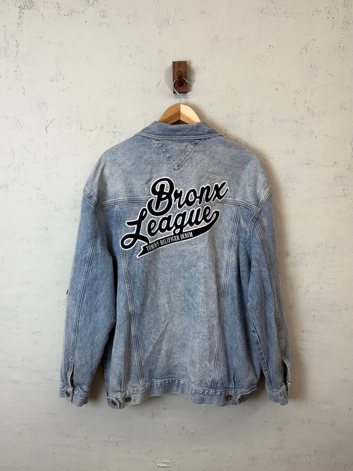 타미힐피거 빈티지 패치 청자켓 상품이미지2