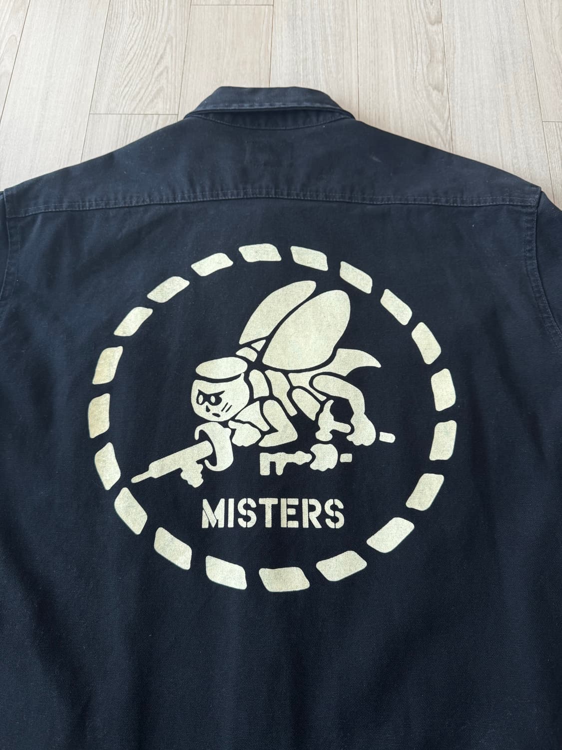 Misters 워크 셔츠 블랙 L 상품이미지5