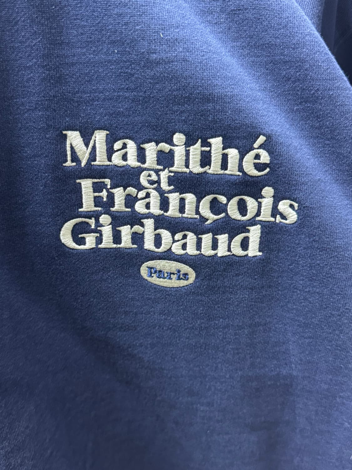 마리떼 네이비 맨투맨  상품이미지3