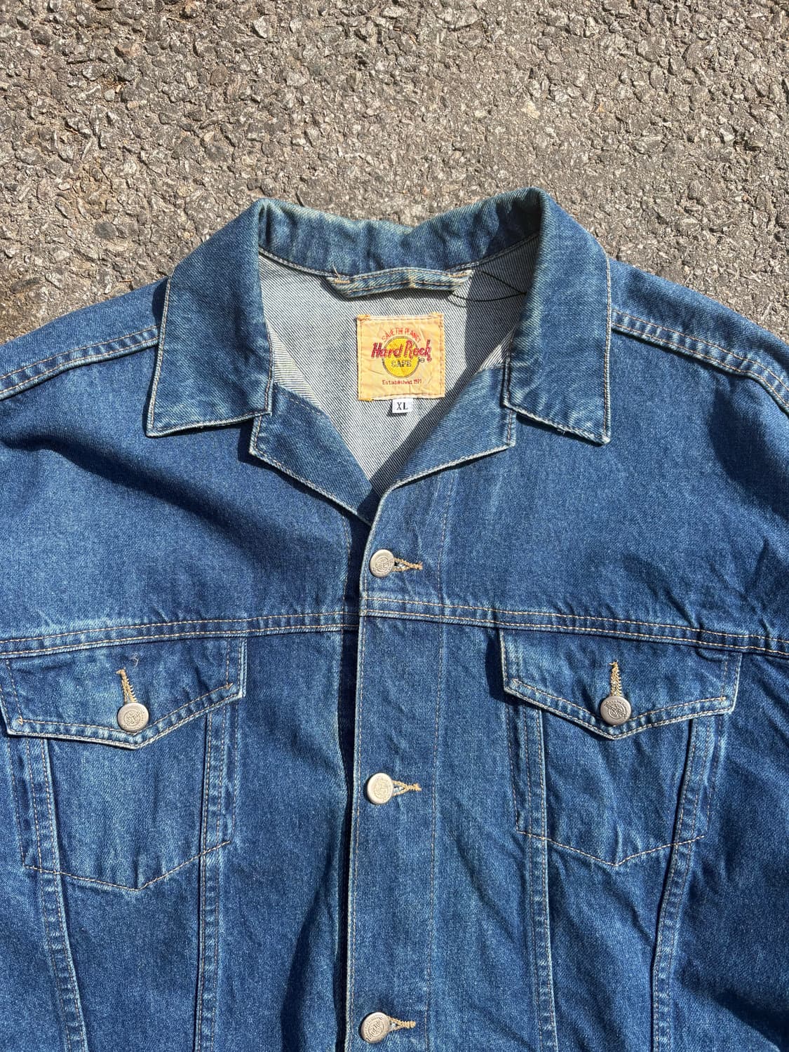 하드락카페 트러커 데님자켓 B207 상품이미지2