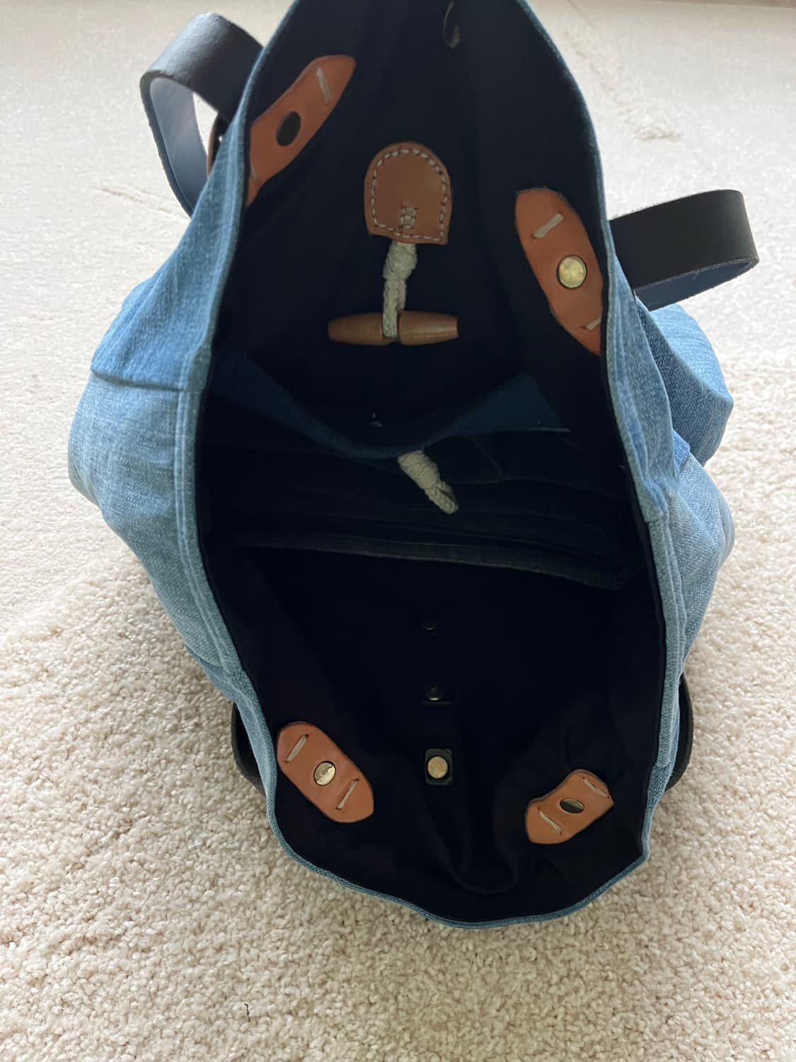 이태리 핸드메이드 토트백 (이너백 증정) 상품이미지5