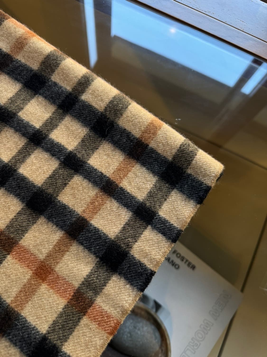 ELGIN 스코티쉬 캐시미어 머플러 상품이미지5