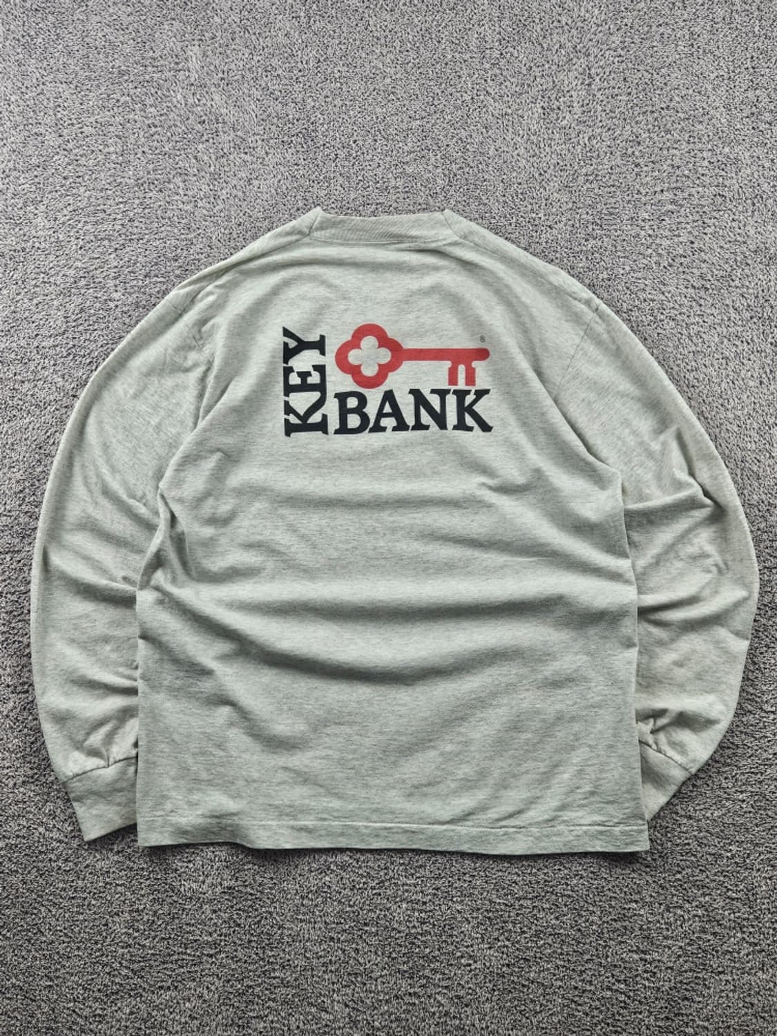 8~90's 프룻오브더룸 키뱅크 싱글스티치 롱슬리브 ( L )/11129 상품이미지3