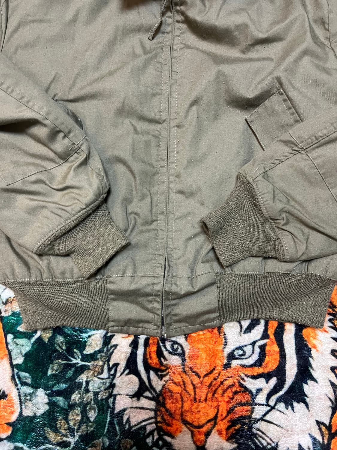 80s CVC tanker jacket OG (L-R) 상품이미지8