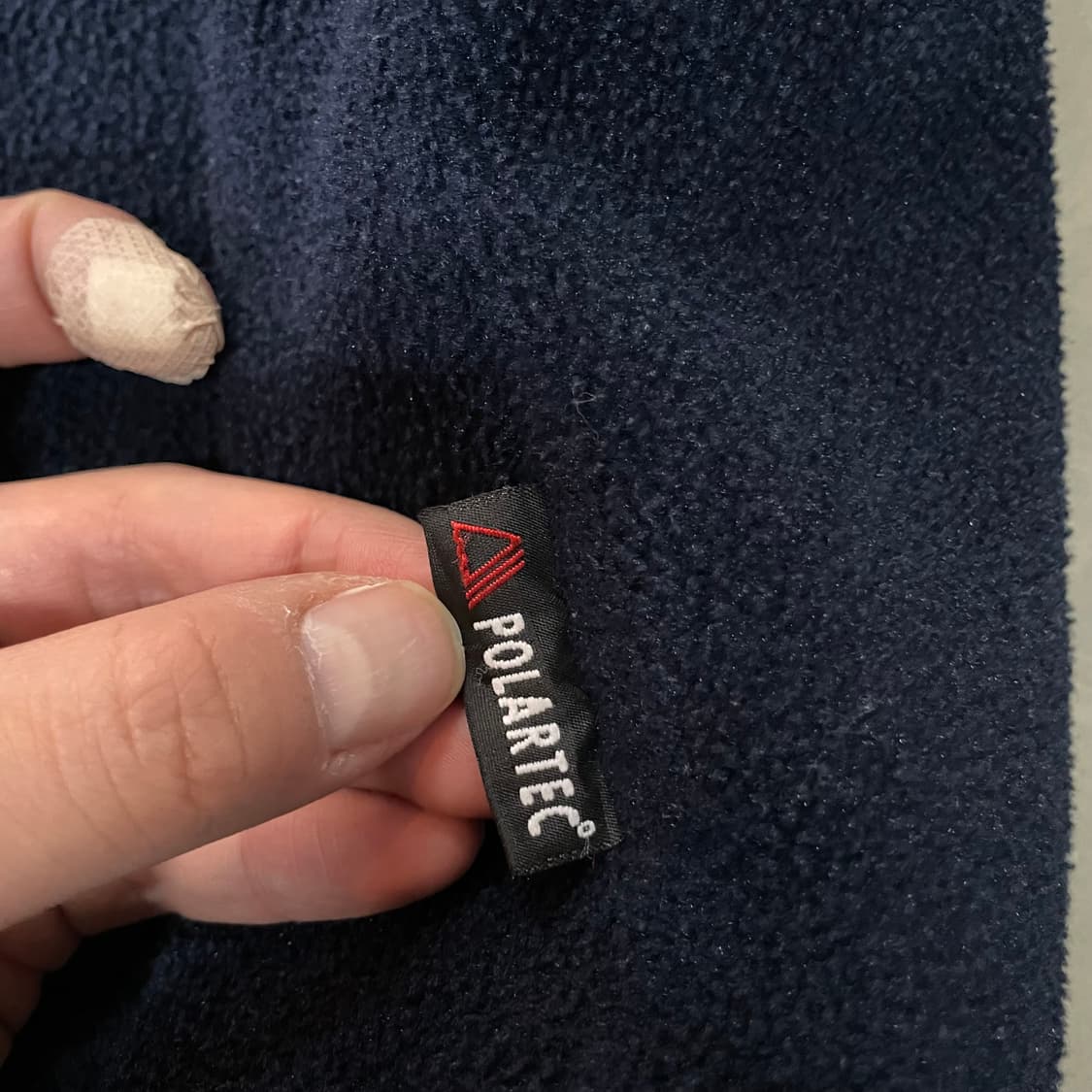 90s 폴로 랄프로렌 후리스 자켓 네이비 XL 상품이미지7