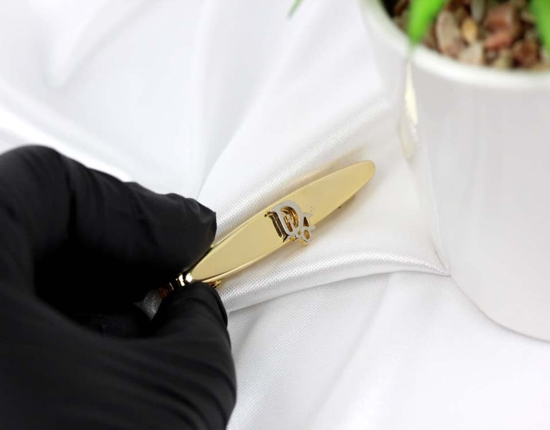 디올 B+등급 5cm 남자 명품 넥타이핀 빈티지 상품이미지4