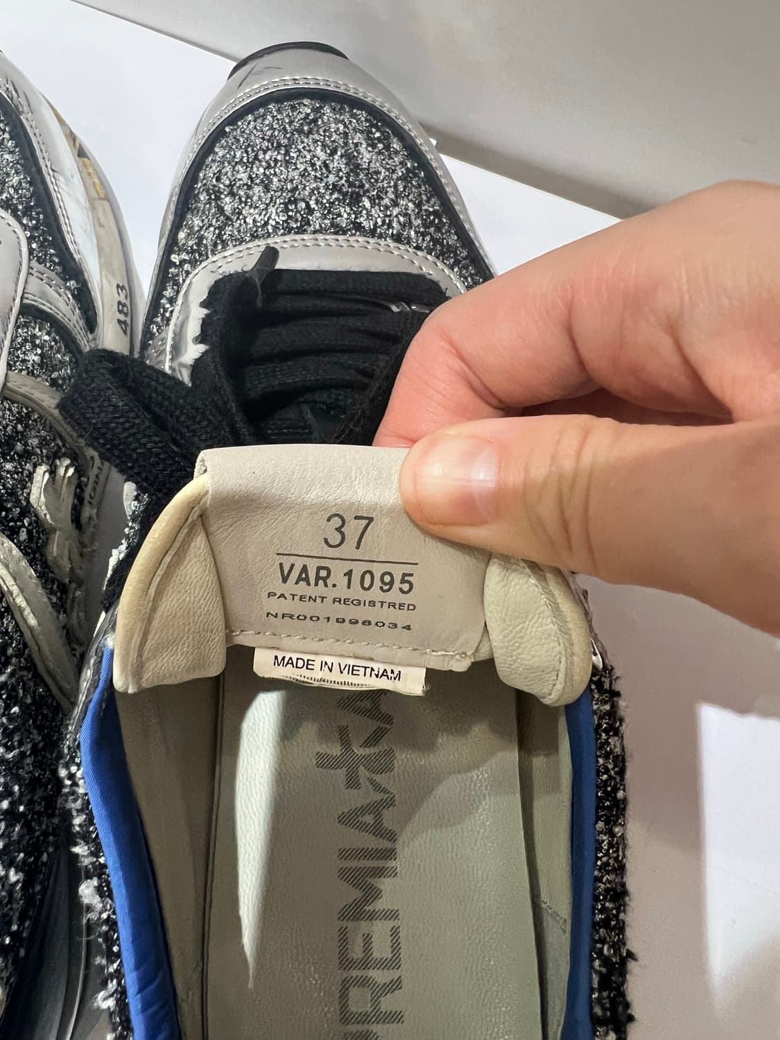 프리미아타(premiata) var.1095 글리터 스니커즈 상품이미지8