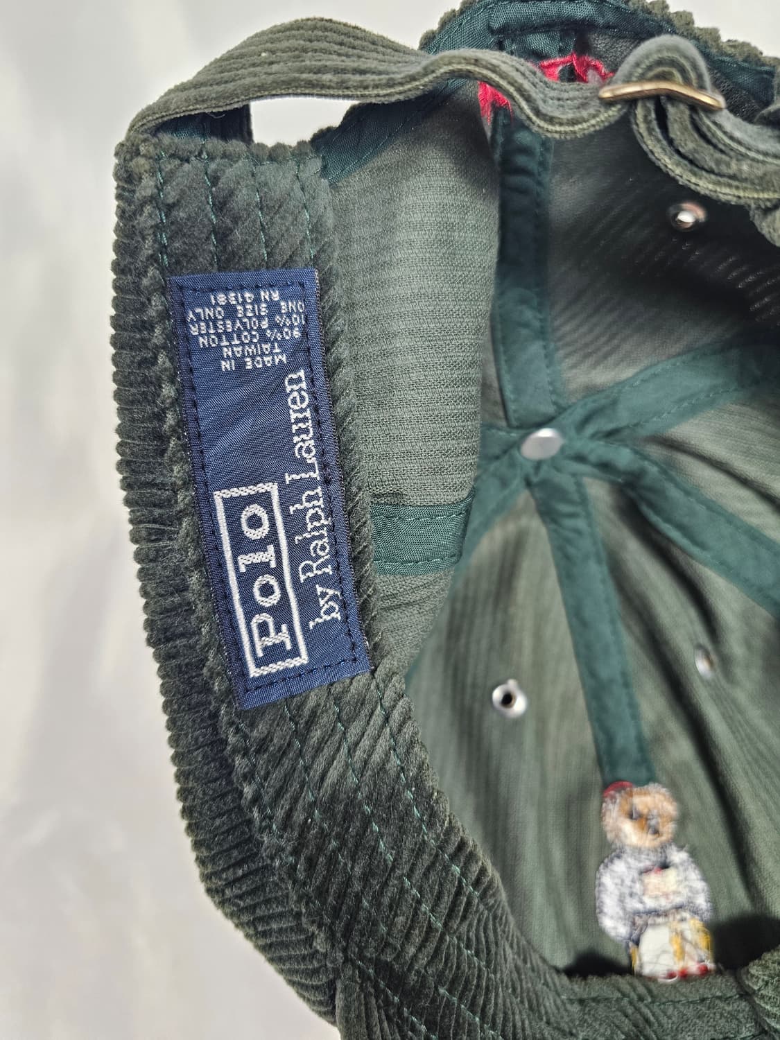 폴로베어코듀로이캡 상품이미지7