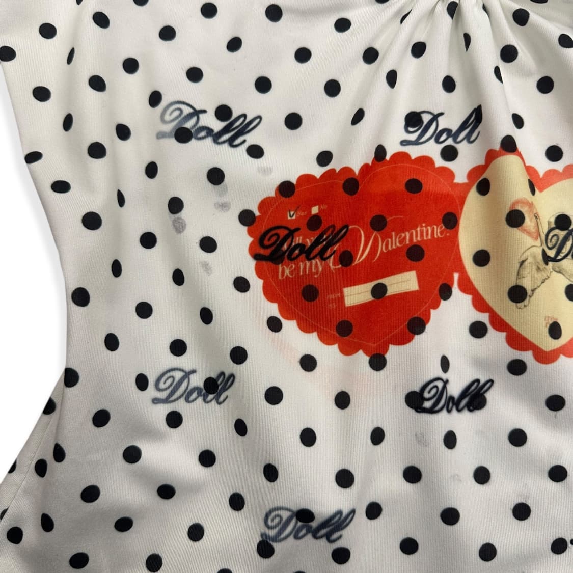 Polka Dot Doll Sleeveless Top 상품이미지5