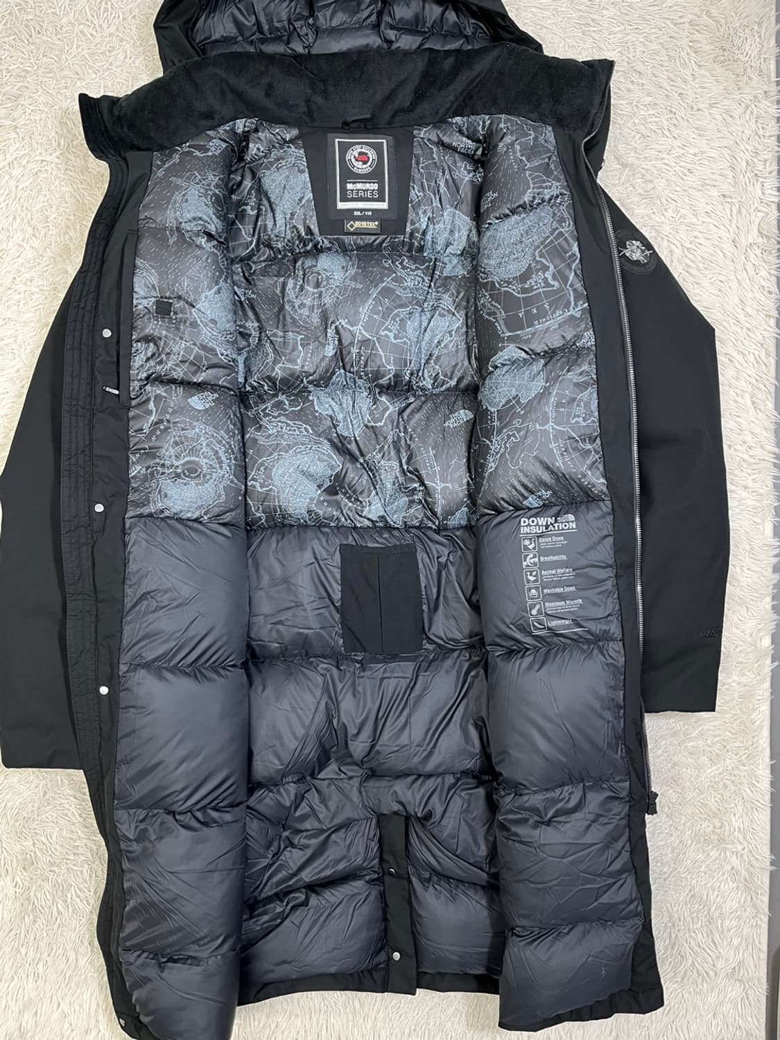 노스페이스 맥머도 롱 패딩/#2557 상품이미지6