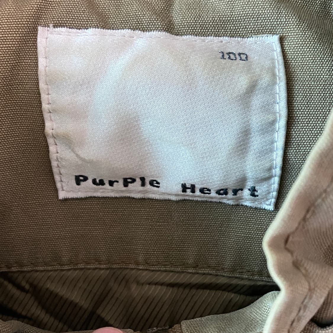 퍼플 하트(Purple Heart) 밀리터리 워싱 자켓 상품이미지6