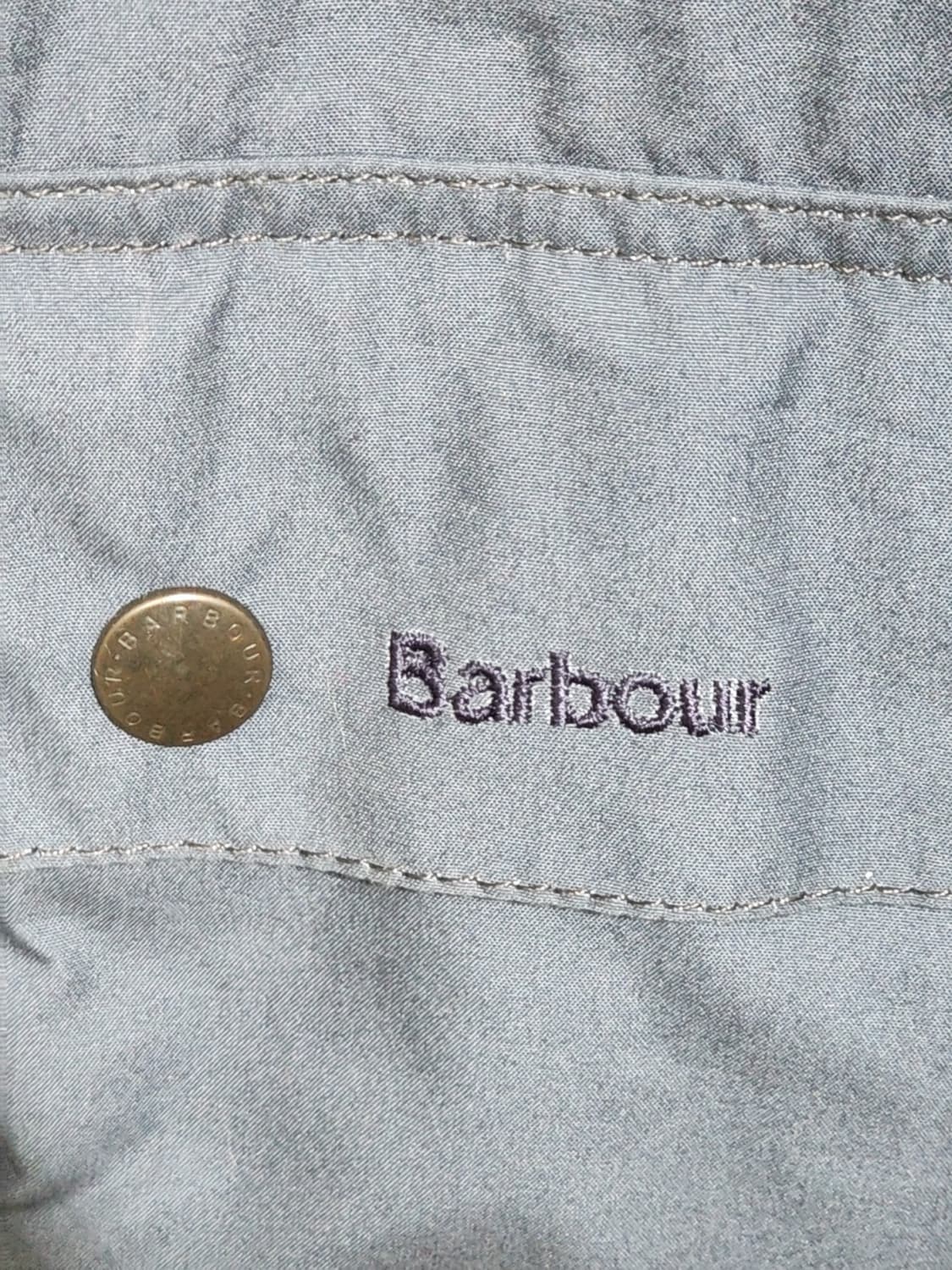 (L) 바버 애쉬비 왁스자켓 ASHBY 왁싱점퍼 코듀로이 카라넥  상품이미지5