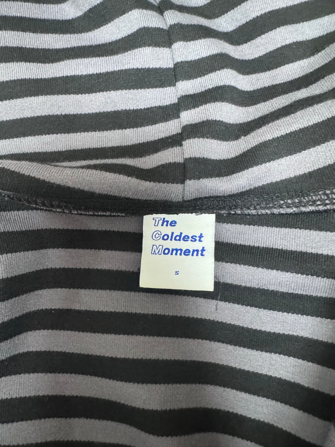 더콜디스트모먼트 TCM 후드집업 블랙/차콜 색상 상품이미지3