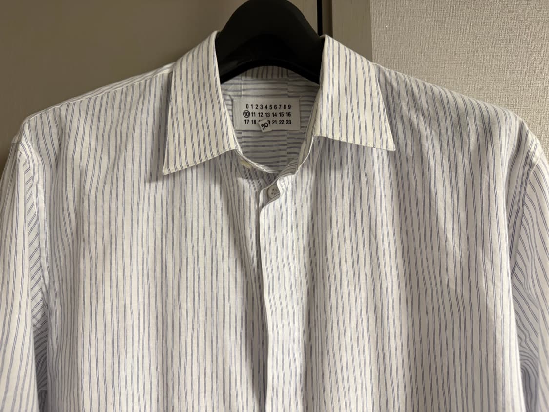 Martin margiela 13ss stripe shirt 상품이미지5