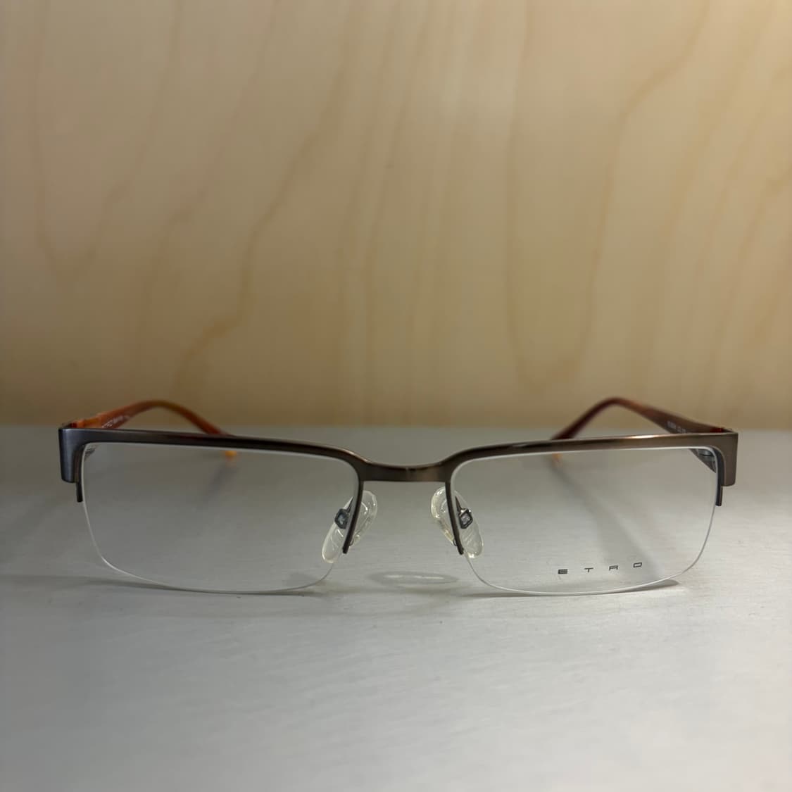 에트로(ETRO) VE 9634N COL. 0I29 하프림 반무테 안경 상품이미지1