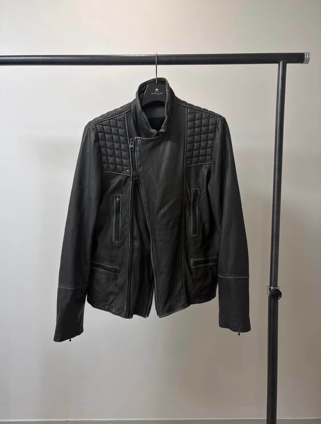 (L) Allsaints 올세인츠 아머 레더 자켓 상품이미지2