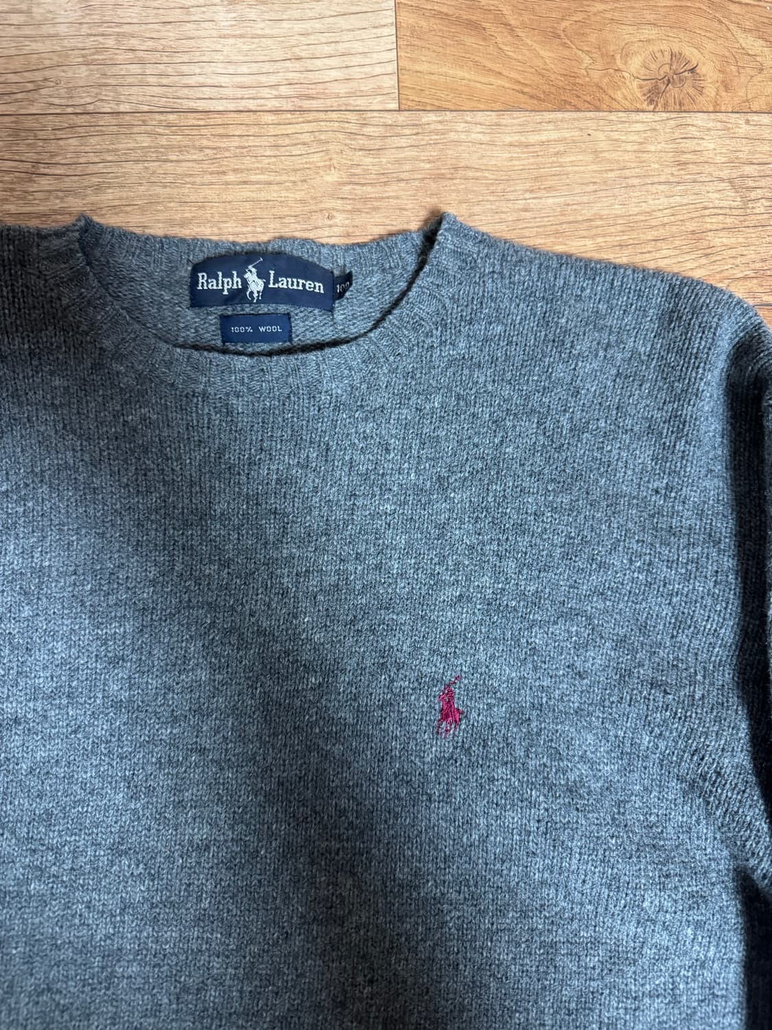 90s 폴로 울 니트 상품이미지2