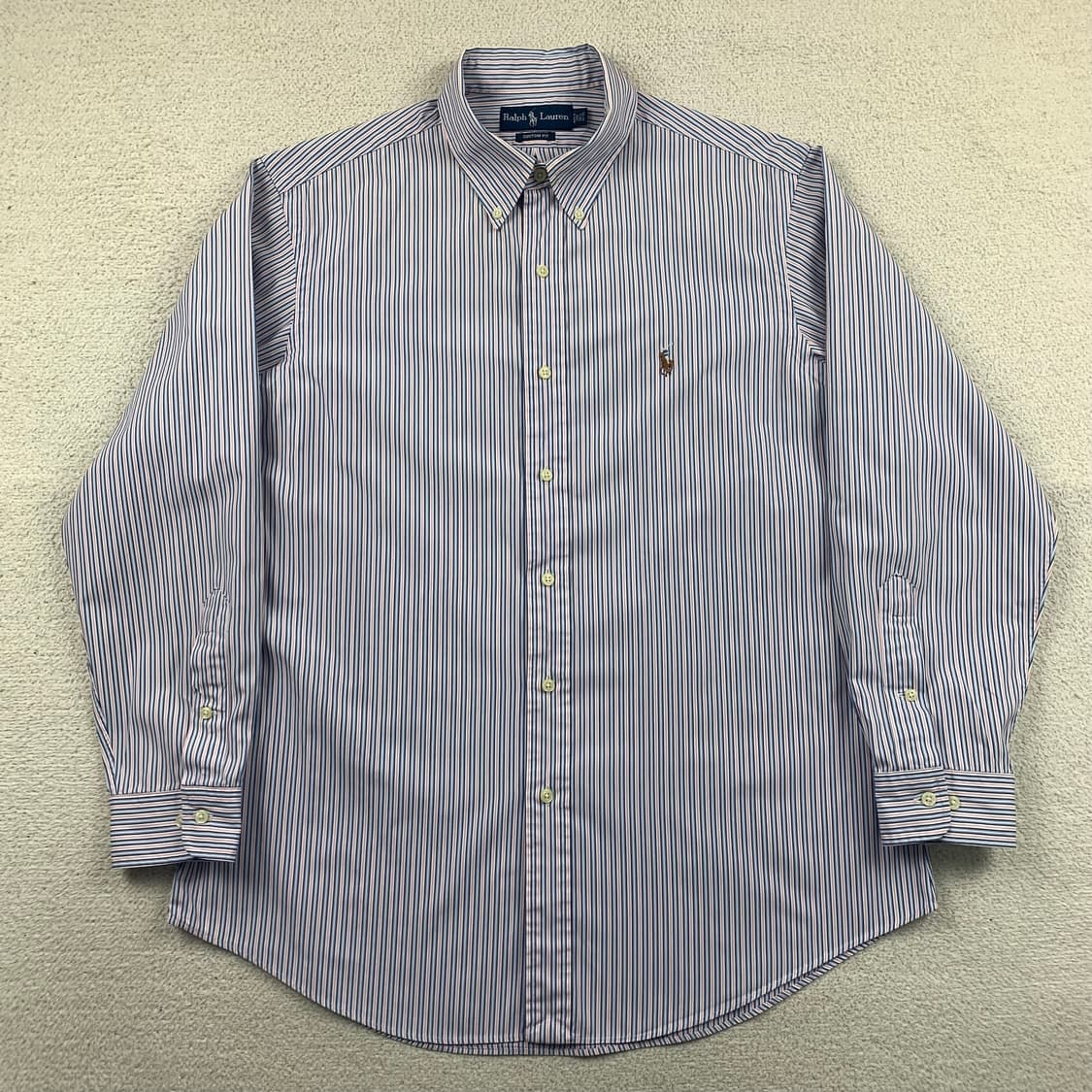 폴로 랄프로렌 멀티포니 커스텀핏 스트라이프 셔츠 상품이미지1