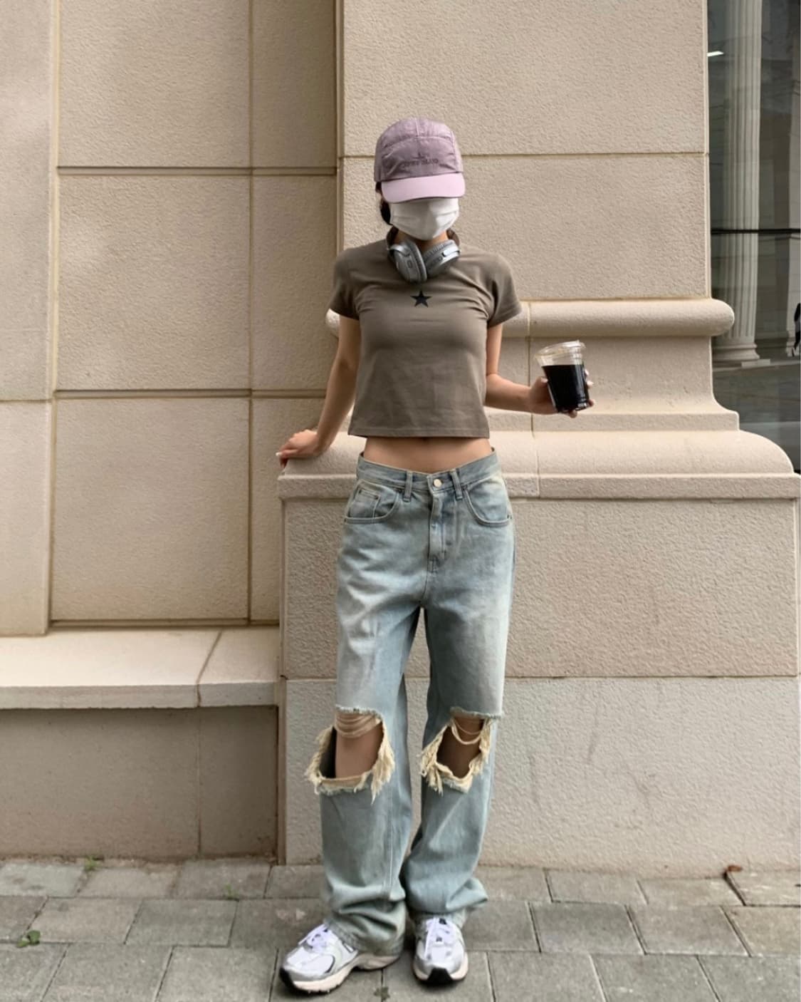 옵텐소 hady damage denim pants 상품이미지1