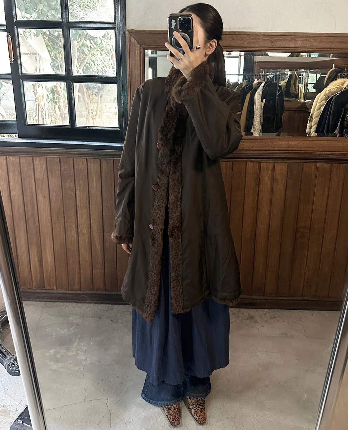 JPV reversible mink half coat 상품이미지3