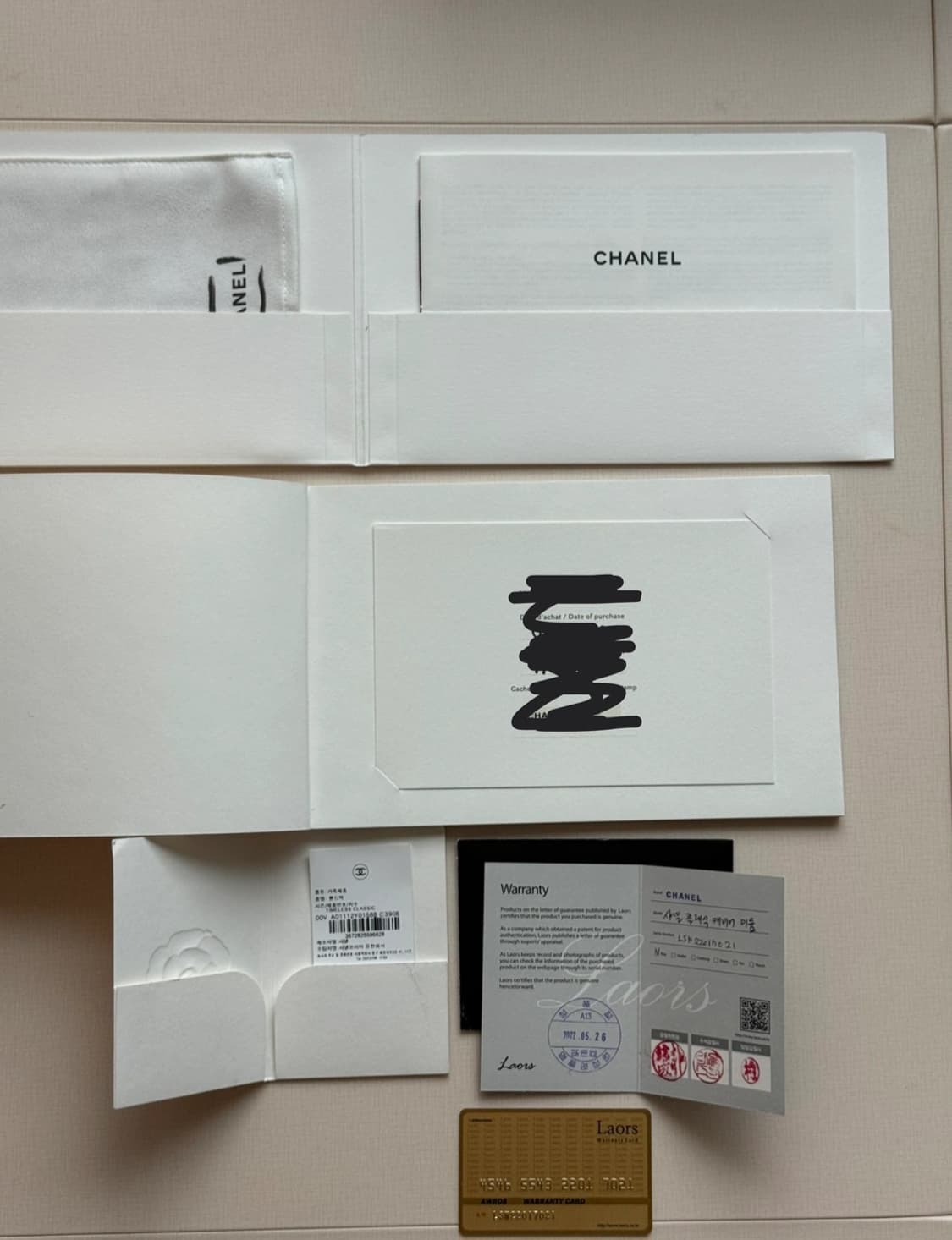 (정품)샤넬 클래식 미듐 캐비어  상품이미지10