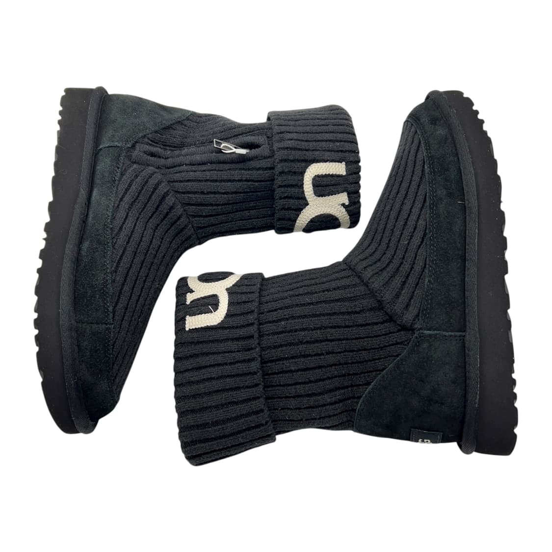 240 W 어그 니트 부츠 블랙 상품이미지3