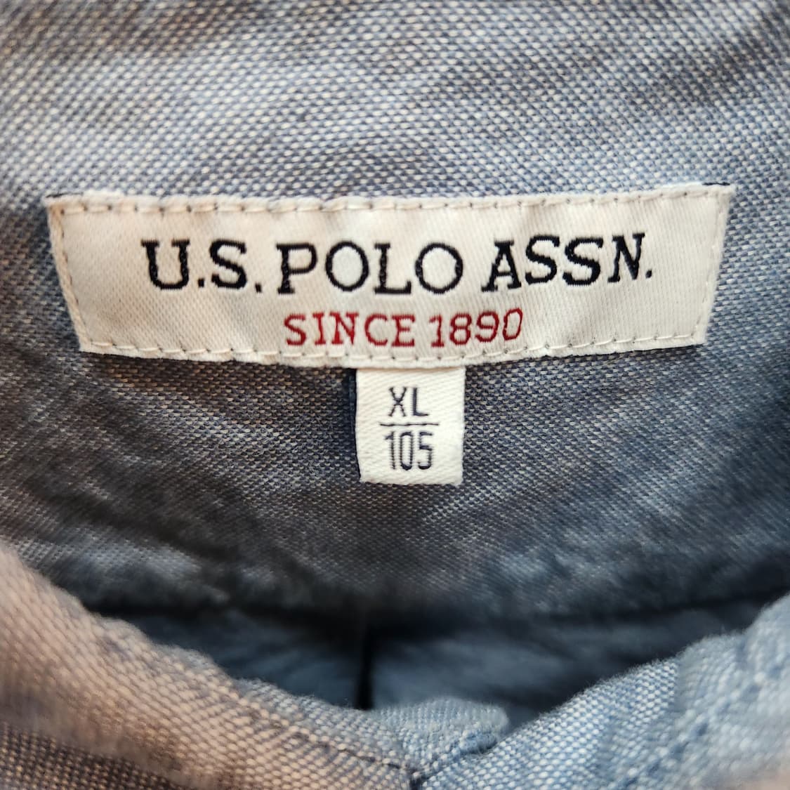 U.S폴로 로고자수 셔츠 105(XL) 상품이미지5