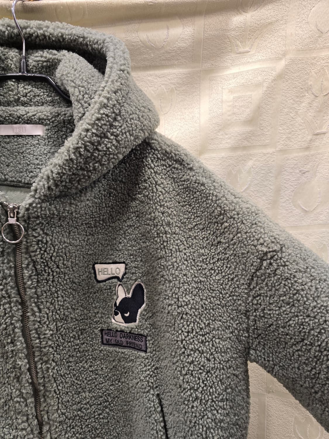 거의새거) 비지트 VISIT 뽀글이 후드 집업 55~66 상품이미지3