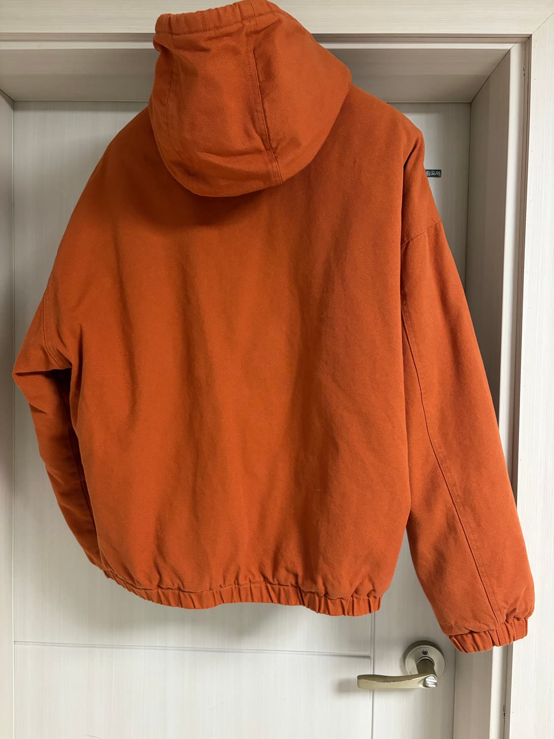 [XL] 오베이 베이컨트 후드 워크자켓 오렌지/퍼플 상품이미지3