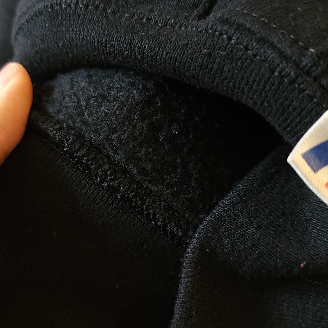 90s 러셀 후드 스웻셔츠 스노우 팀 미국 오리지널 빈티지 L 상품이미지7