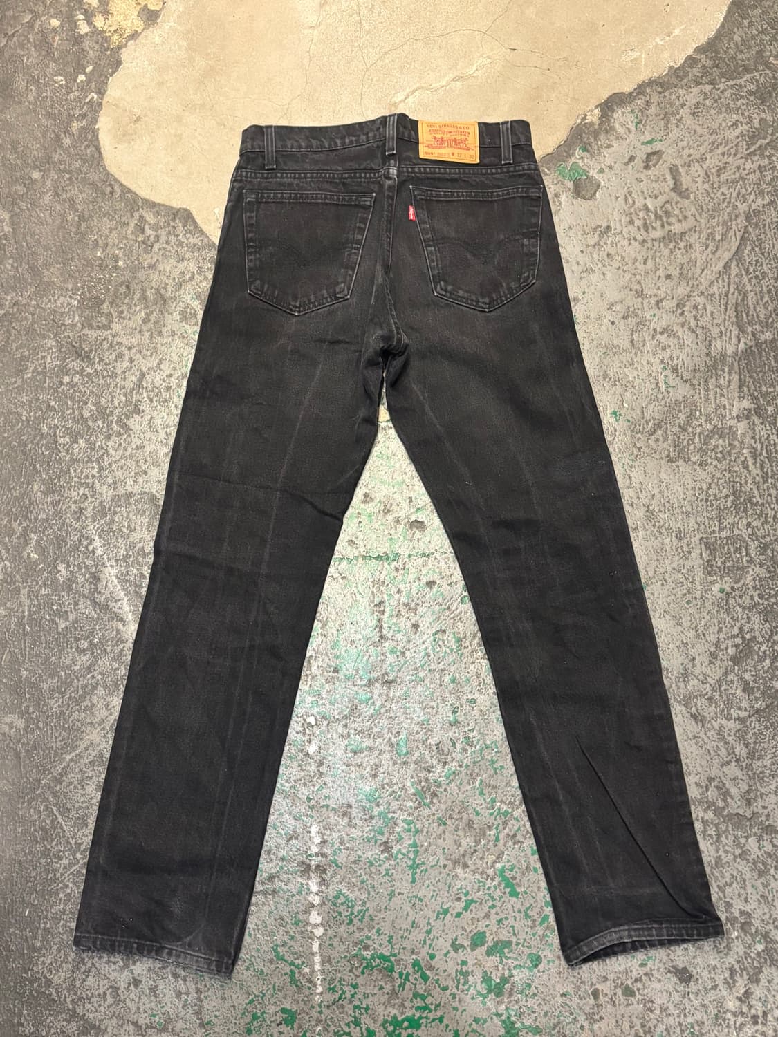 90's MADE IN USA 🇺🇸 리바이스 505 블랙 빅 E 상품이미지9