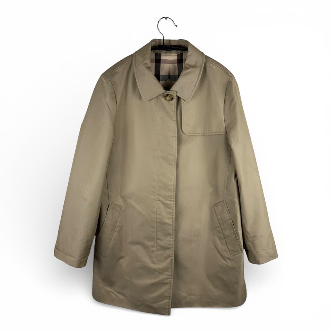 F) 닥스 나일론 하프코트 베이지 상품이미지1