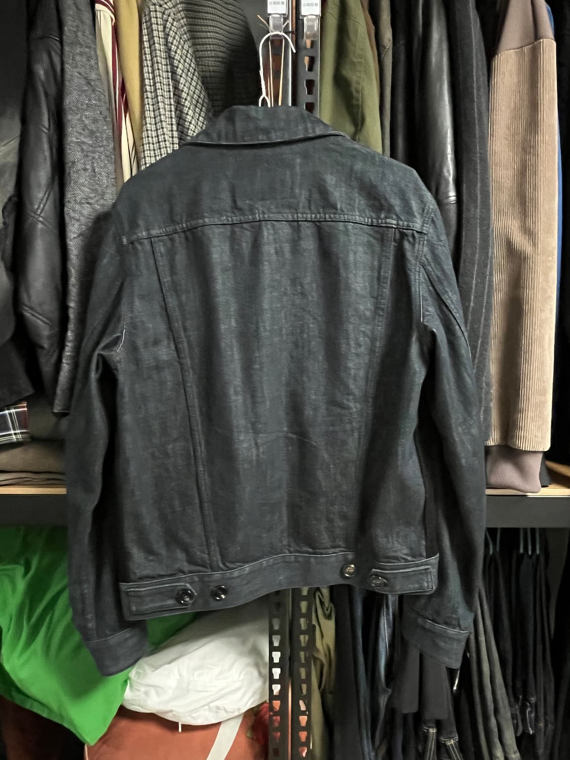 마르니 블랙 코듀로이 자켓 상품이미지3