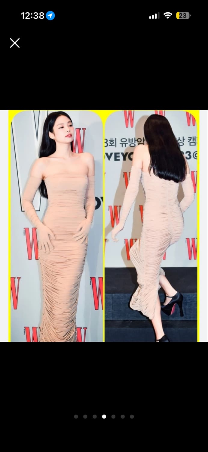 FASHION NOVA 청순섹시 셔링 쉬폰드레스 상품이미지4