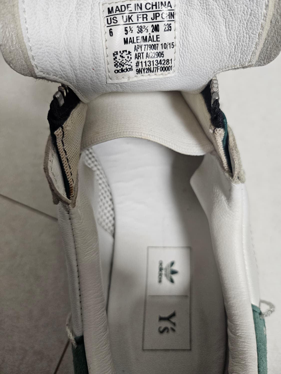 요지 야마모토 Y's x 아디다스 컨트리 상품이미지7