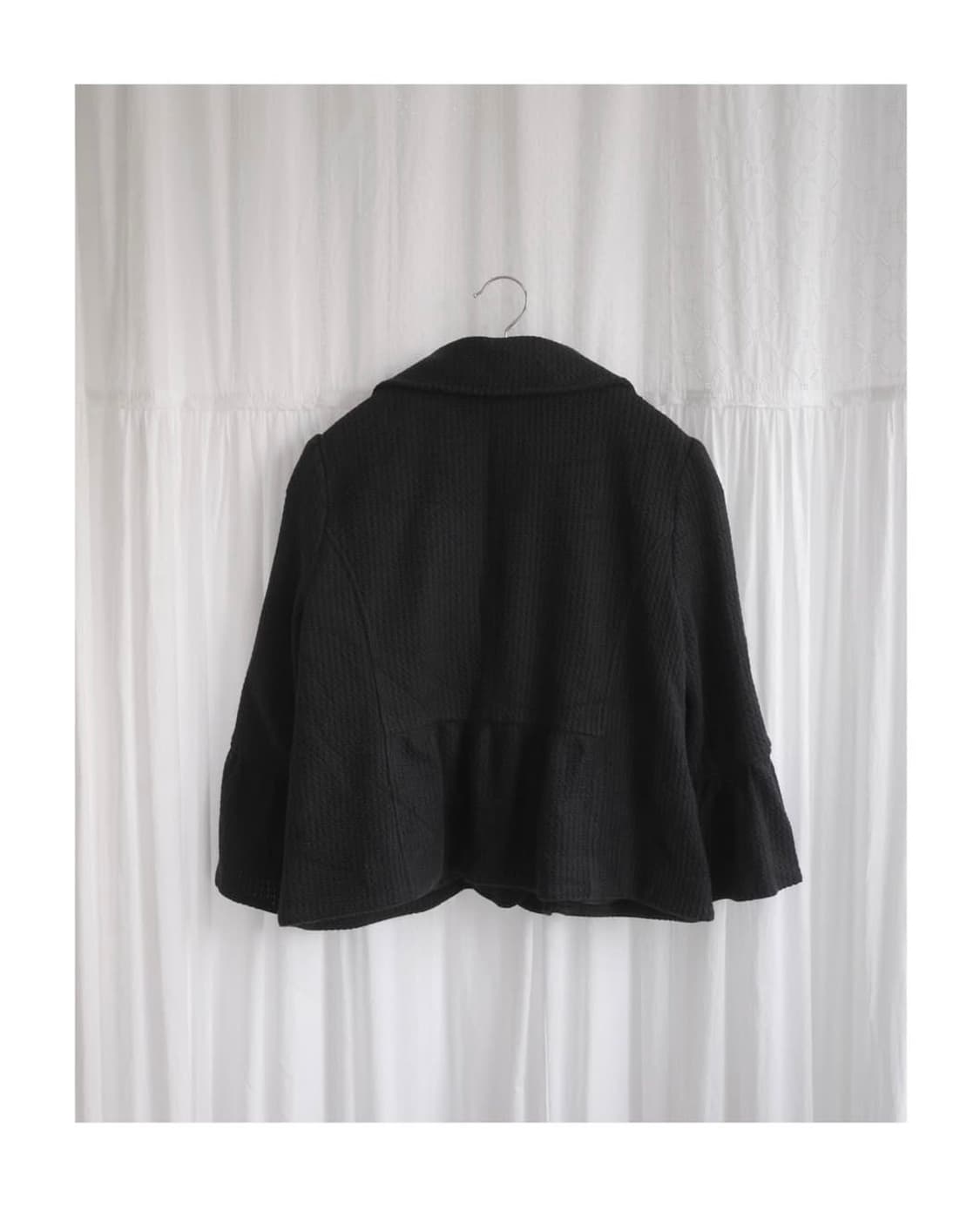 피코트 하프자켓 사와코 니혼진 모리 케이프 코트 갸루 일본 소금 빈티지 상품이미지4