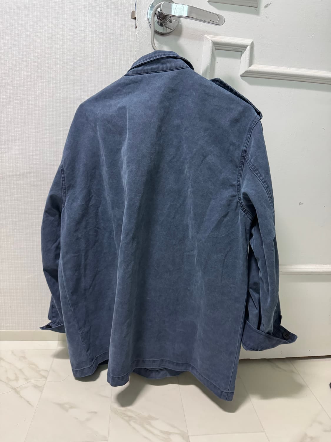 블루 워시드 필드 자켓 free 상품이미지3