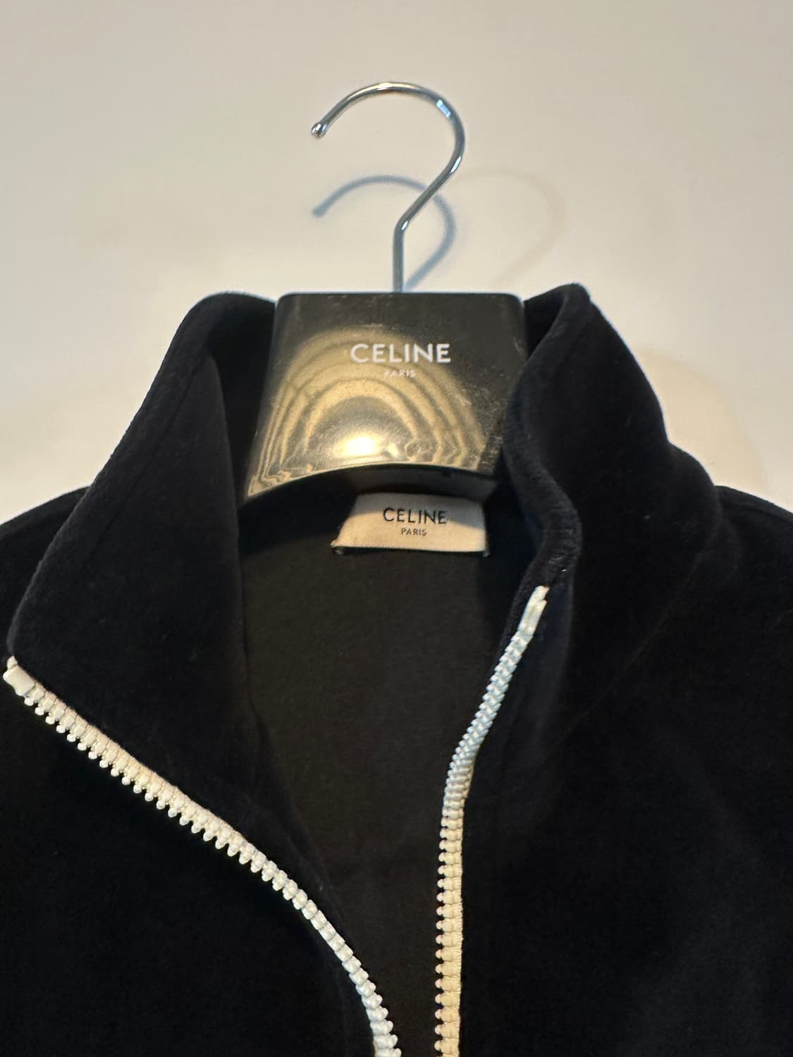 셀린느 트리오페 벨벳집업(S) 상품이미지5