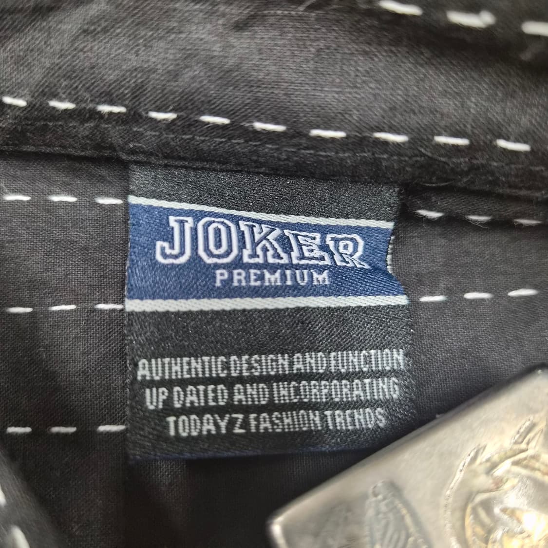 Joker Premium Sashiko Stitch 반팔 셔츠 상품이미지3