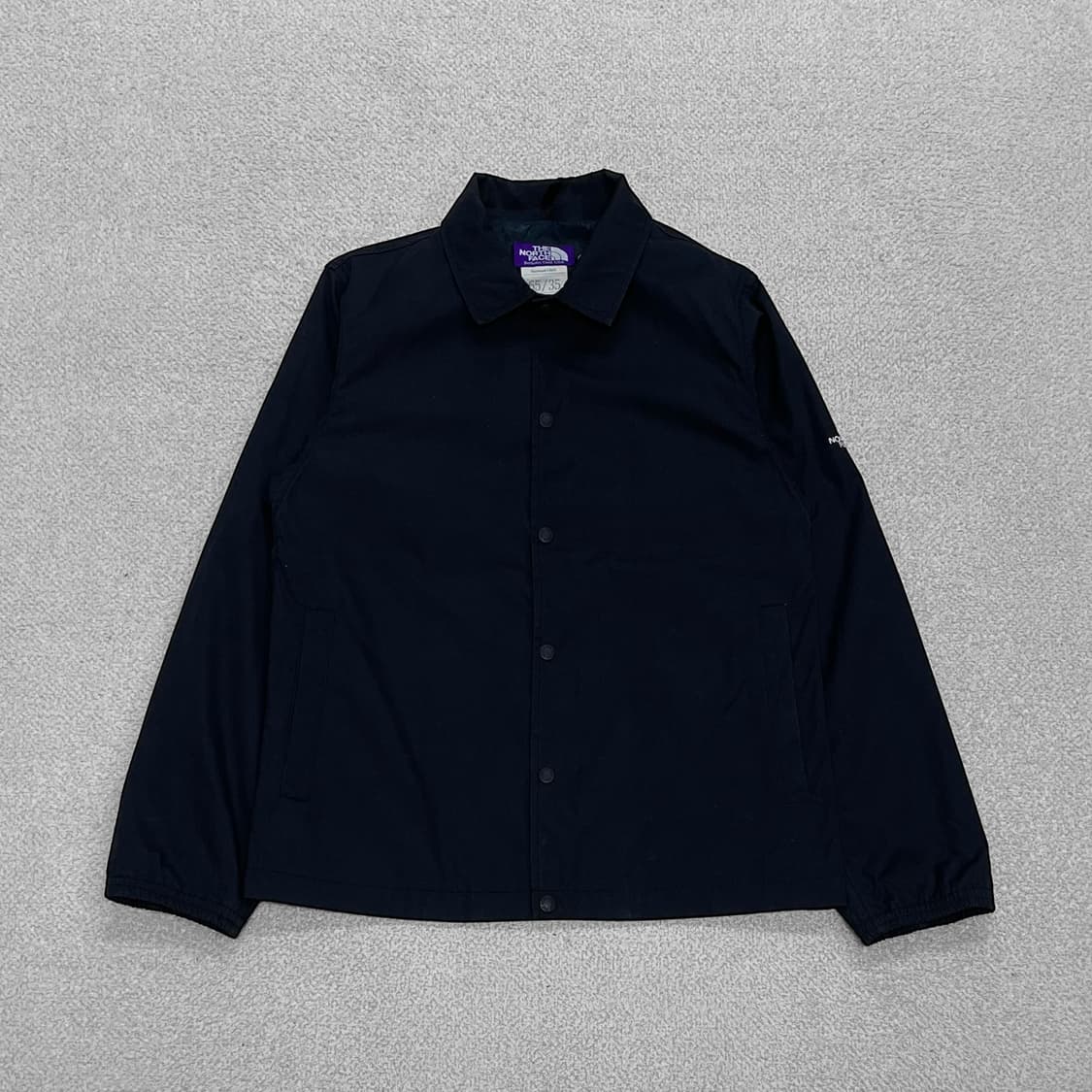 노스페이스 퍼플라벨 코치 자켓 블랙 상품이미지1